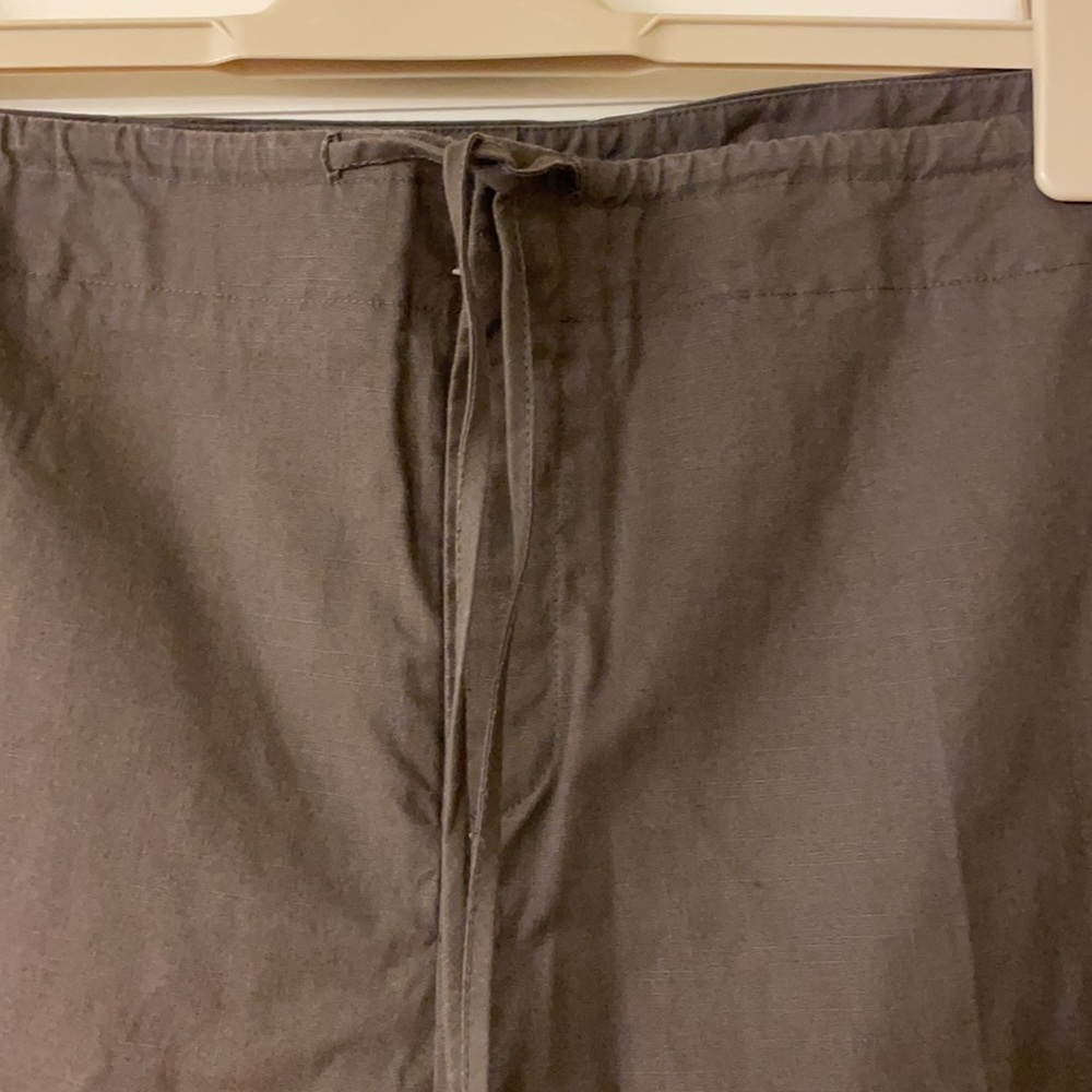 Brown Drawstring Ellen Tracy Pants - image 2